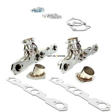 Exhaust Manifold For 1955-1986 Chevy Small Block Sbc V8 265 283 302 305 327