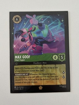 Lorcana - Fabled/Mythen - MAX GOOF CHART TOPPER - 77/204 - EN - 9 - L - Non Foil