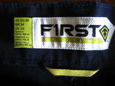 FIRST TACTICAL MENS EMS / CARGO PANTS - BLACK  SIZE 34 x 30 NEW