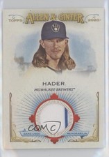 2020 Topps Allen & Ginter's Full Size Relics B Josh Hader #FSRB-JH 0tp6