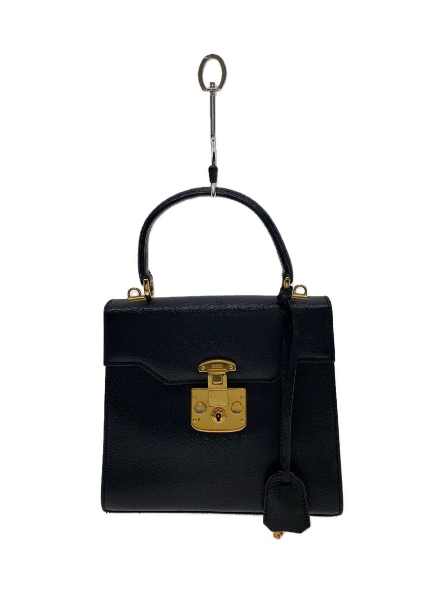 GUCCI Lady Rock Black Leather Handbag