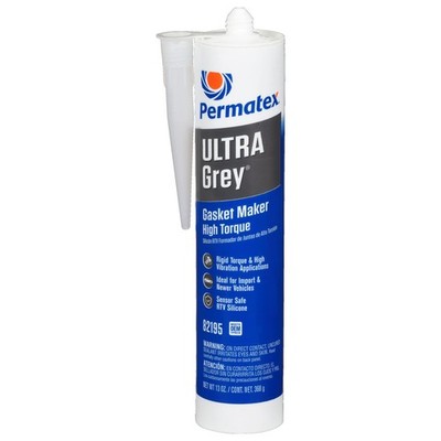 82195 Ultra Grey Rigid High-Torque RTV Silicone Gasket Maker, Sensor Safe And...