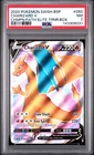2020 POKEMON SWSH BLACK STAR PROMO #050 CHARIZARD V PSA 7