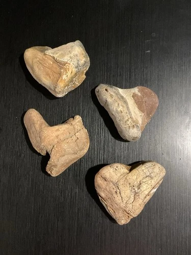 Natural Shaped Heart Rocks Unique Love/Friendship Gift Home&Garden