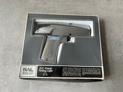 KAL Equip, dc power timing light R75, Vintage, New In Box