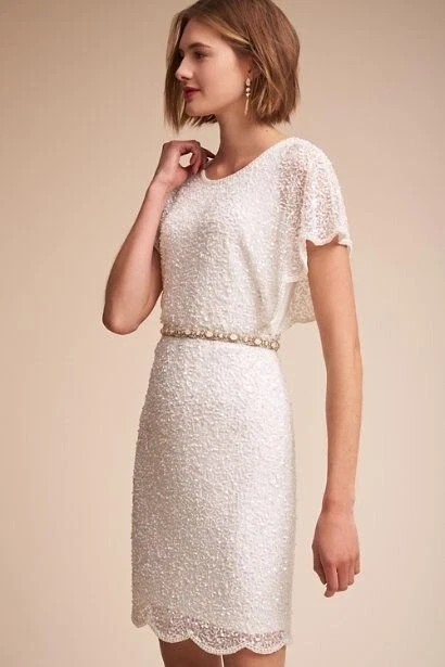 ADRIANNA PAPELL HERMOSO VESTIDO MANGA ACAMPANADA (CINTURÓN NO INCLUIDO) TALLA 12 UK