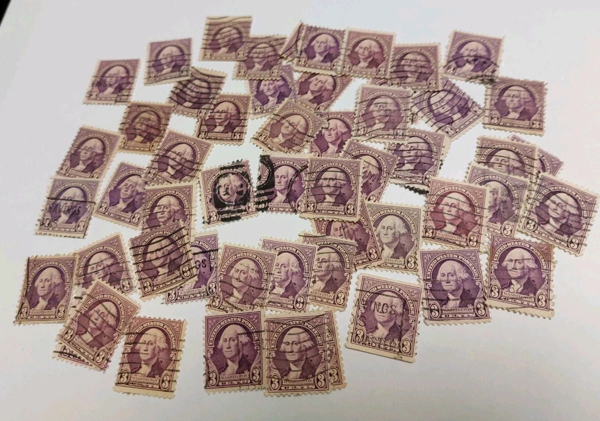 3 美分华盛顿二手美国邮票(1901-现在) | eBay
