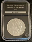 Mint State 1884 O BU Morgan Silver Dollar PCS Coins Slabbed Genuine Uncirculated