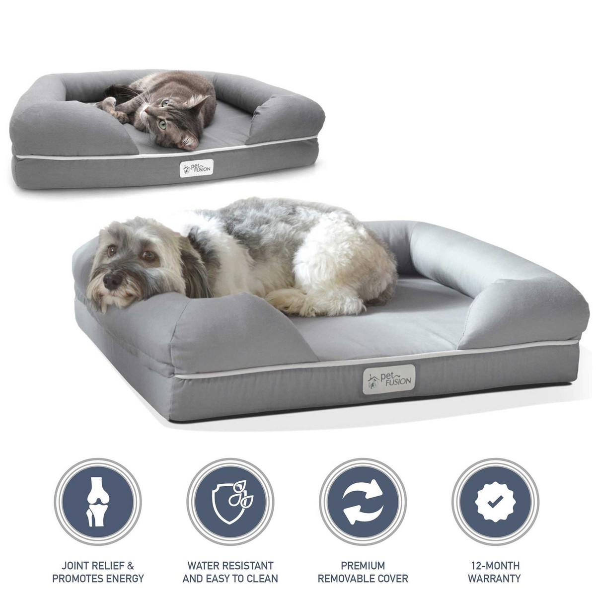 Dog Lounge Petfusion Cama Perro PetFusion Ultimate Dog Bed With