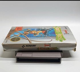 CASTLEVANIA II 2 SIMON'S QUEST SCATOLA ORIGINALE, NO NO MANUALE, NES NINTENDO 