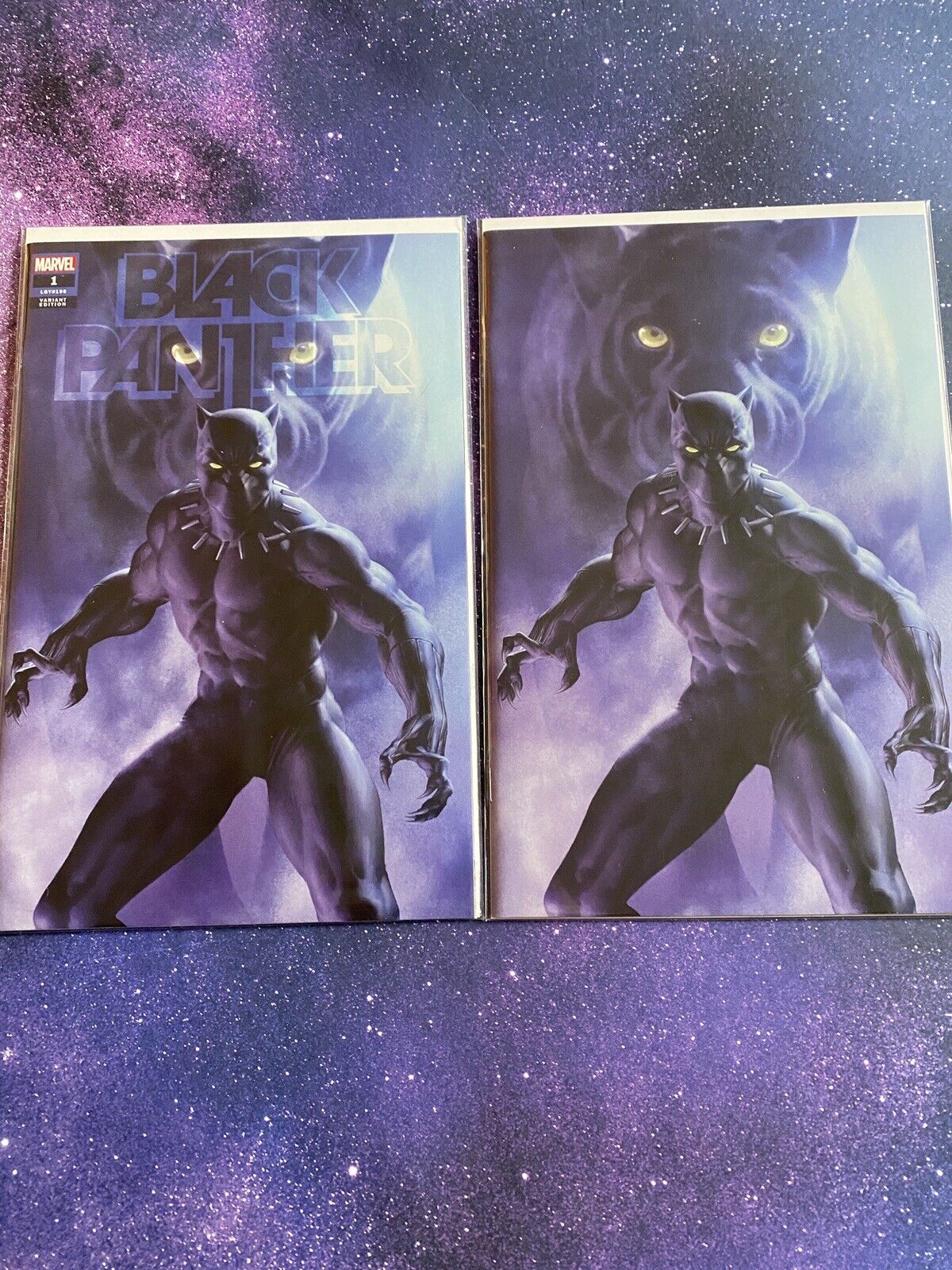 BLACK PANTHER #1 - Exclusive JUNGGEON YOON Trade Dress/Virgin Variant Cover Set
