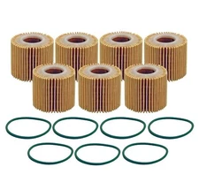 Wix Set Of 7 Engine Motor Oil Filters For Lexus Toyota Pontiac Scion L4