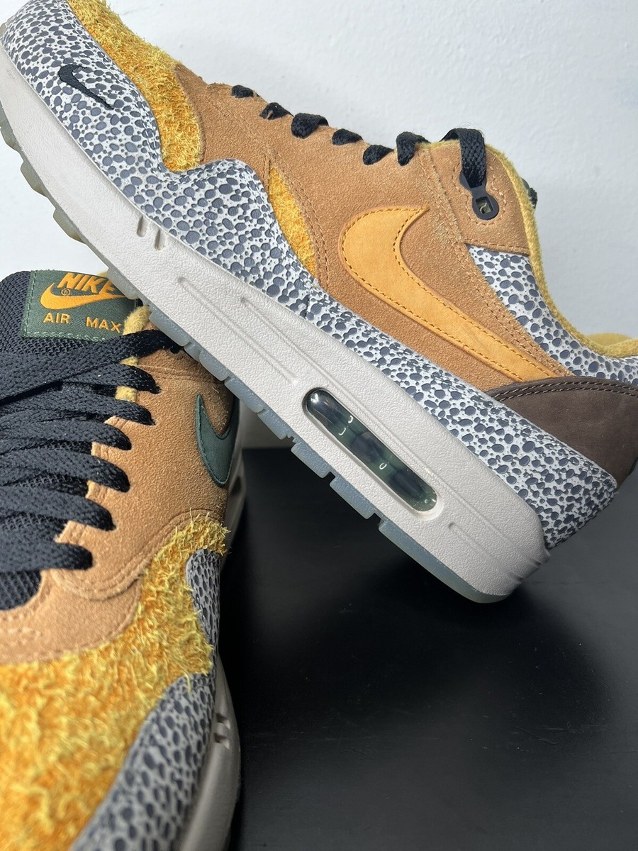 NIKE AIR MAX 1 PREMIUM QS SAFARI Atmos Supreme Sz 11 AM 98 NIKE AIR MAX 1 PREMIUM QS SAFARI Atmos Supreme Sz 11 AM 98