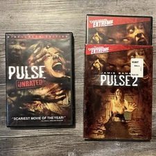 Pulse (2006) & Pulse 2: Afterlife (2008) DVD Double Feature Slipcover