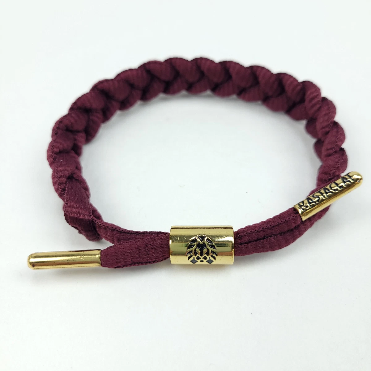 Rastaclat Braided Shoelace Bracelet Merlot Classic Burgundy New