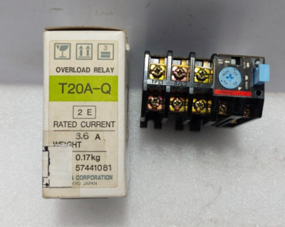 Toshiba T20A-Q Überlastrelais 3,6A