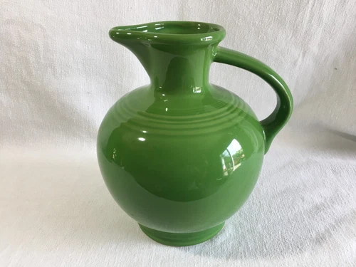 Homer Laughlin Fiesta 7.75" Carafe Pitcher Shamrock Green retired 2021