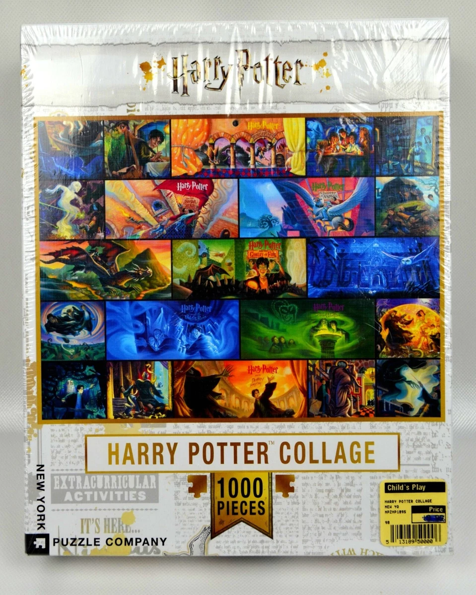 Harry Potter Collage 1000 Piece Puzzle New York Puzzle Company New Sealed