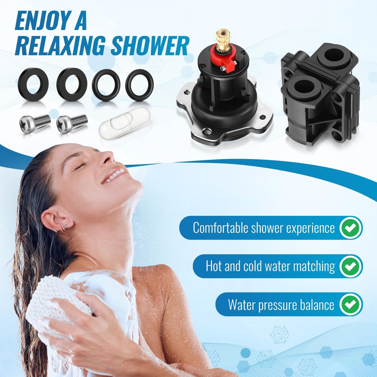 Kohler Gp876851 Repair Kit Kohler Shower Valve Parts Liste Kohler Gp1083167, image size:1200x1200