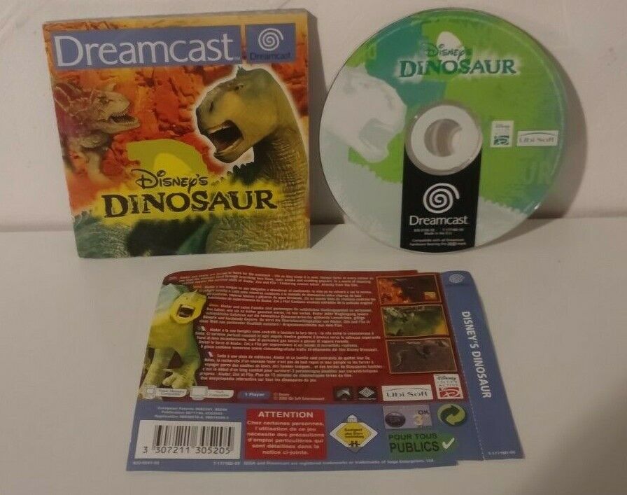 Dreamcast Disney's Dinosaur [PAL (Fr)] Sega Console 