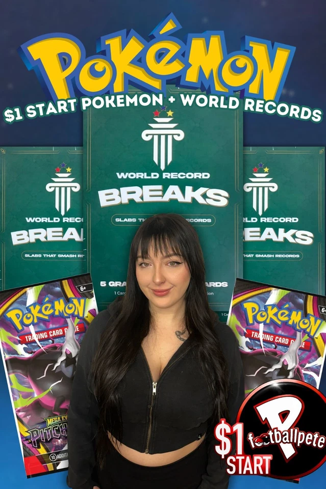 🏆$1 START POKEMON + WORLD RECORDS!🏆 W/ROSE