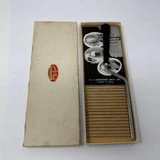 Vintage Schneider Cake Breaker Slicer Pastry Tool with Original Box