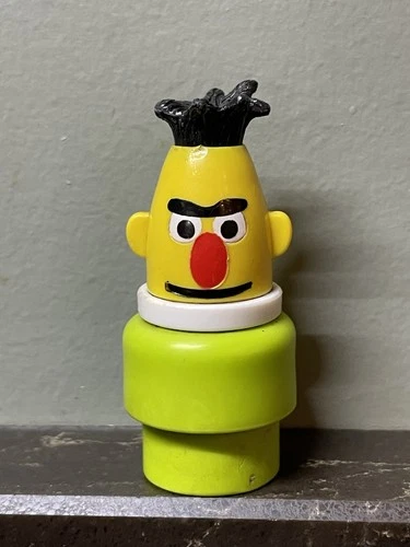 Fisher Price Little People Bert Figure Sesame Street Muppets Vintage