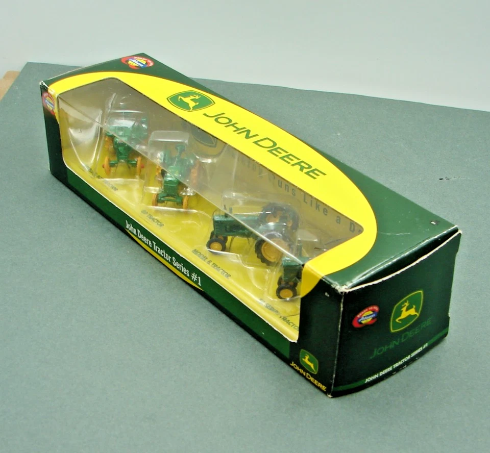 Athearn - John Deere Tractor Series #1 ,  1:87 Scale  4pc. set MIB - Image 3 of 4