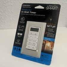 Jasco myTouchSmart In-Wall Digital Timer Whit...