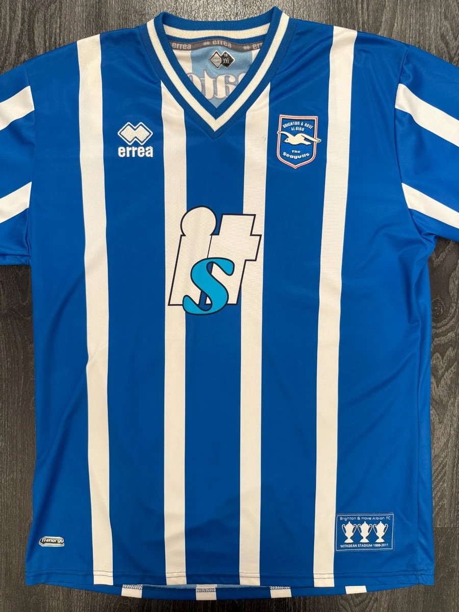 Erreà Brighton & Hove Albion Memorabilia Football Shirts English