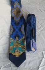 GIANNI Versace Logo silk tie Excellent