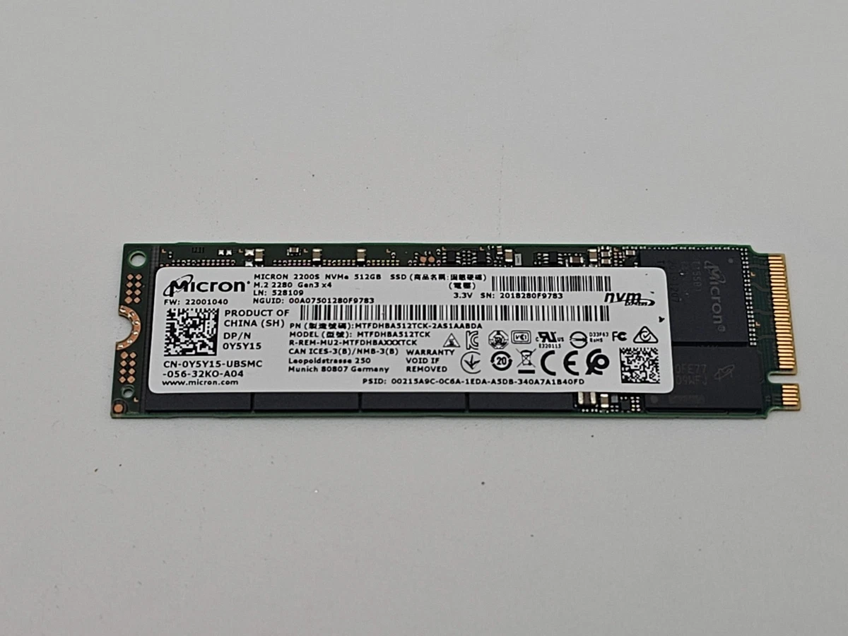 Micron 512 GB Solid State Drives for sale - eBay