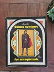 Vintage Collegeville Costume Black Red Reversible Cape Halloween Original Box  — photo 1