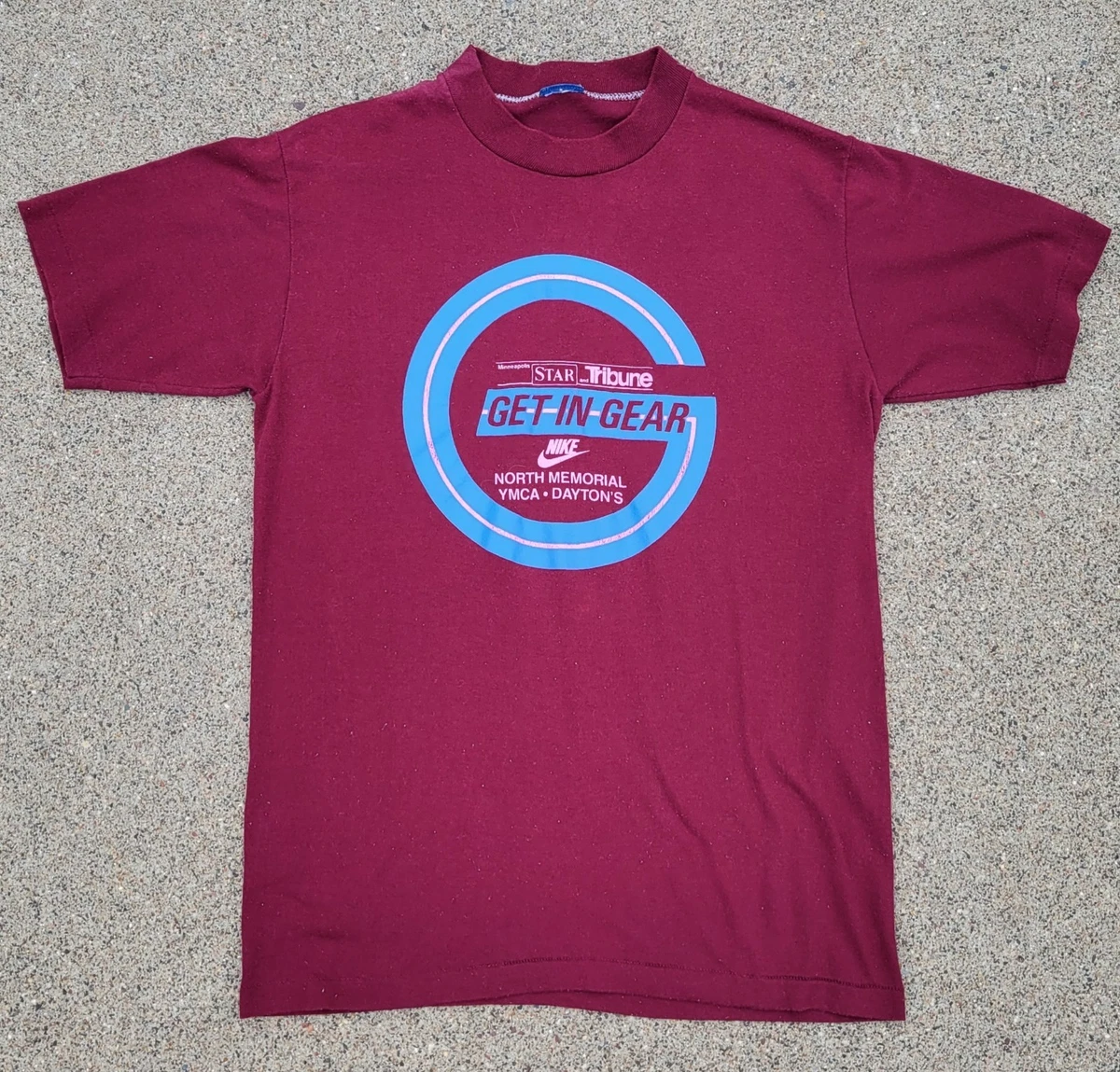 Nike Graphic Tee Blue Vintage T-Shirts for Men for sale | eBay