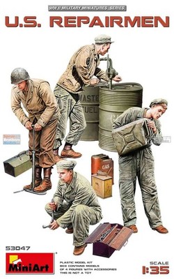 MIA53047 1:35 MiniArt US Repairmen Figure Set