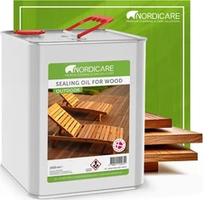 Sealing Wood Oil for Outdoor Garden Furniture - Teak Oil for Wood Outdoor Furnit