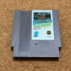 NES RAD RACER North American version Highway Star