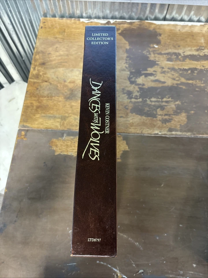 Dances with Wolves Limited Collector's Edition KEVIN COSTNER VHS Orion (SEALED) - Image 3 of 4