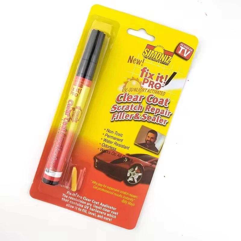Clear Car Scratch Repair Remover Magic Pen Clear Coat Applicator For Any Color Foto 3 de 4