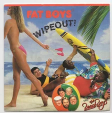 (V21) Fat Boys, Wipeout / Crushin' - 1987 - 7 inch vinyl