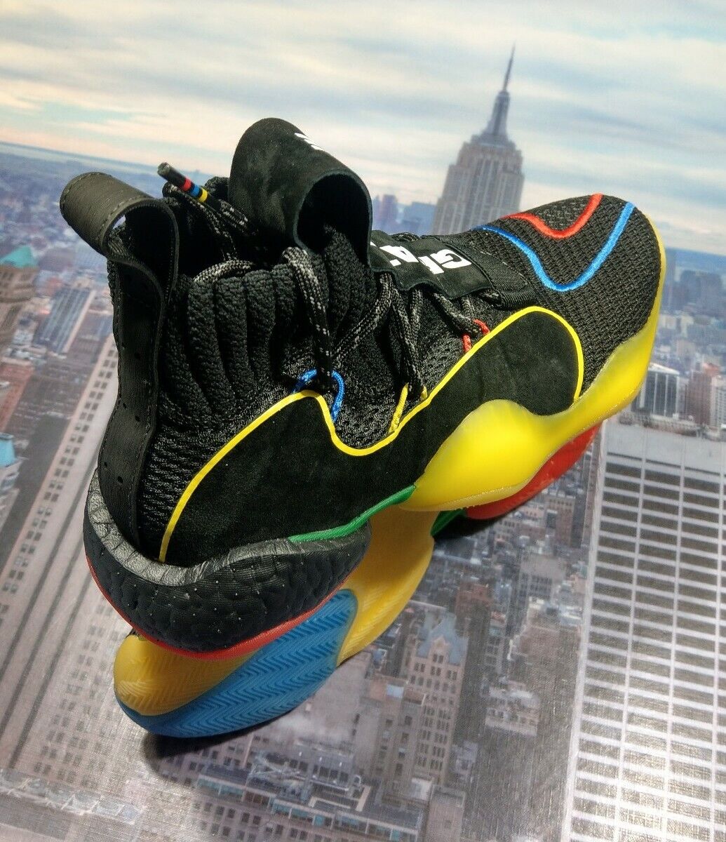 Adidas Crazy BYW LVL x Pharrell Williams Basketball Shoe Mens Size
