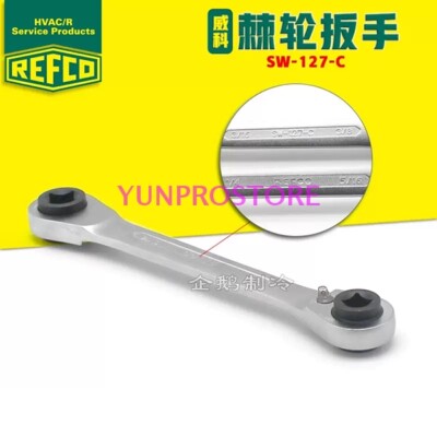 1pc NEW FOR REFCO Air Conditioning Valve Ratchet Wrench SW-127-C