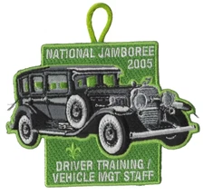 2005 Jamboree Driver training/Vehicle MGT Staff JSP Green Bdr (AR119)