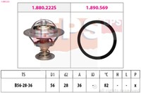 EPS 1.880.222 Thermostat, Coolant For Lexus Mini Toyota