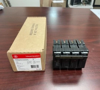 GE/GENERAL ELECTRIC ABB THQMV150WL THQMV150 150AMP 120/240V 22K AIC Main Breaker NEW GE ABB