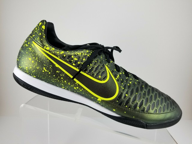 nike green and black shoes