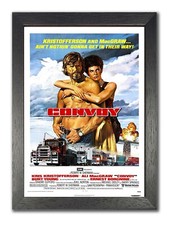 Convoy K. Kristofferson Classic Movie Poster Truck Arizona Action Film Vendetta