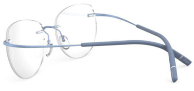 Silhouette 5541 IW Eyeglasses TMA The Icon 49-19-145 Arctic Blue