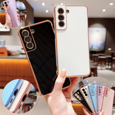 Shockproof Phone Plating TPU Soft Case Cover For Samsung A17 A36 A25 A54 A33 A12