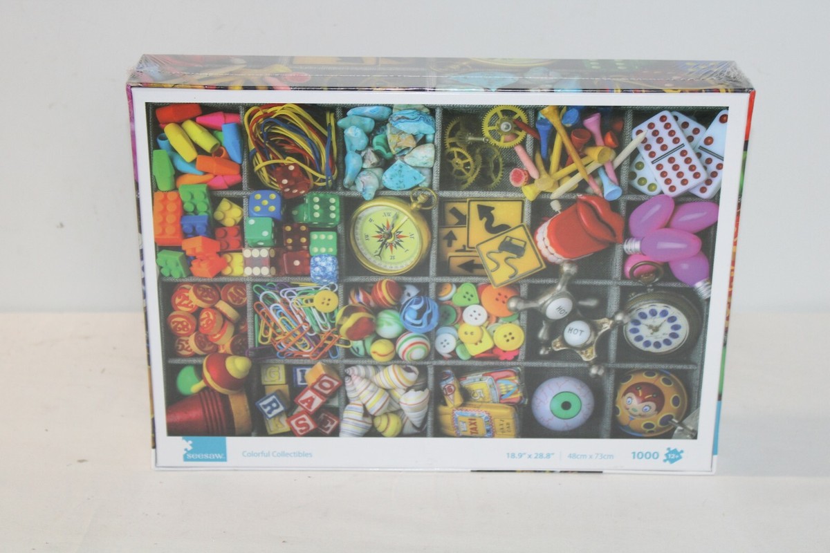 Seesaw 1000 Piece Jigsaw Puzzle Colorful Collection NEW